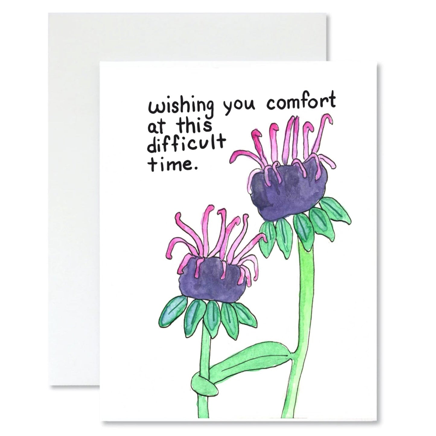 Sending you comfort during this difficult time Sympathy Card