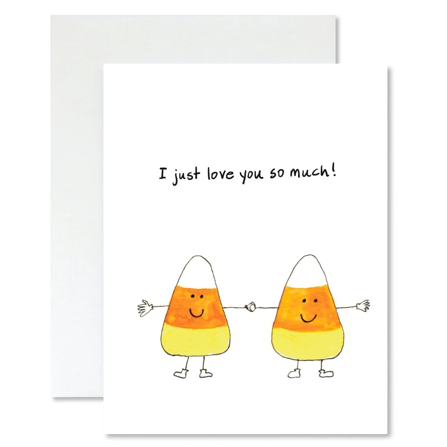 Candy Corn Love Card