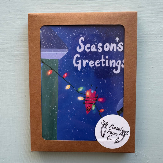 Cardinal Season's Greetings Card