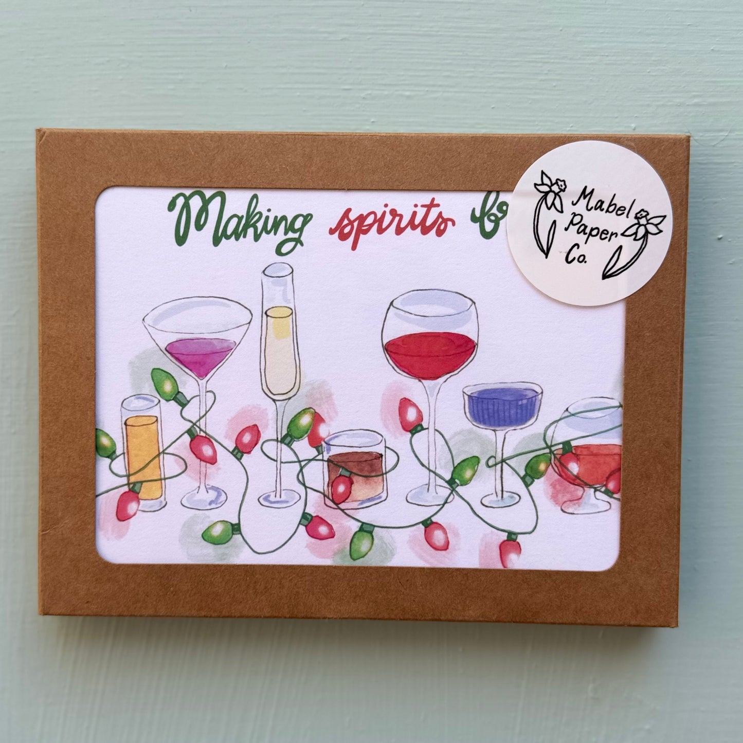 Making Spirits Bright Card